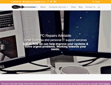 Tablet Screenshot of pcrepairsadelaide.com.au